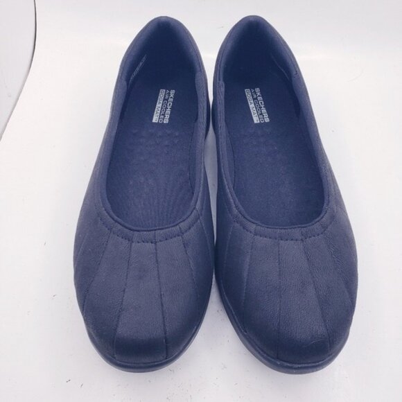 Skechers Black On The Go Dreamy Upscale Slip On Flats Shoes Women's Size 8 - Picture 7 of 13